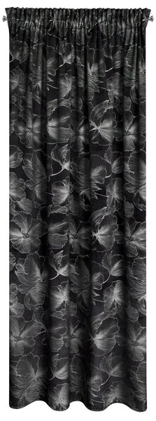 ZATEMŇOVACÍ ZÁVES NA PÁSKE STELLA 140X300 CM KVETY