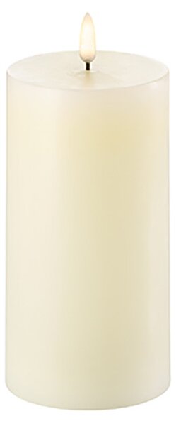 Uyuni Lighting - Pillar candle LED Ivory 7,8 x 15 cm Uyuni Lighting - Lampemesteren
