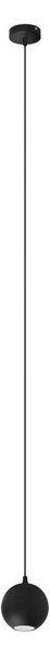 Helam LED Luster na lanku MIDWAY 1xGU10/6,5W/230V čierna HE1021 + záruka 3 roky zadarmo