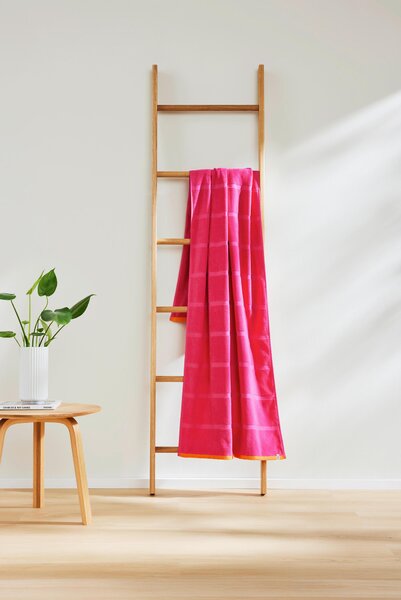 PLÁŽOVÁ OSUŠKA, 90/180 cm, oranžová, pink S. Oliver - Kúpeľňový textil, Online Only