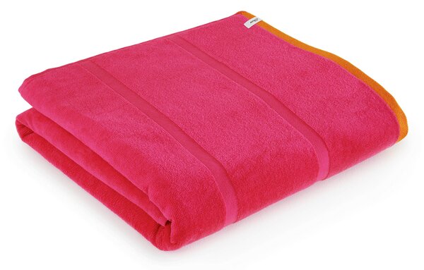 PLÁŽOVÁ OSUŠKA, 90/180 cm, oranžová, pink S. Oliver - Kúpeľňový textil, Online Only