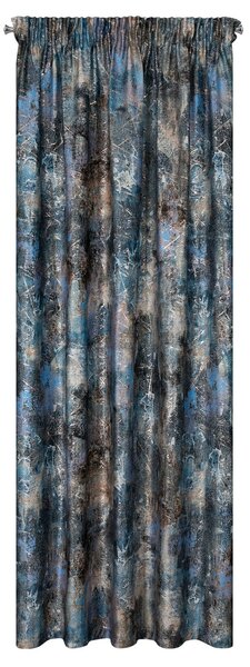 ZATEMŇOVACÍ ZÁVES NA PÁSKE ESTER 140X270 CM VZOROVANÁ