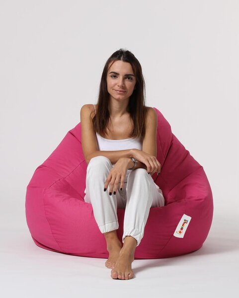 NovýNábytok.sk Sedací vak Parumleo XXL (ružová). Akcia -20%. Vlastná spoľahlivá doprava až k Vám domov. 1101740