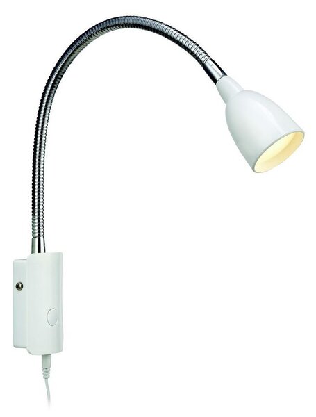 Markslöjd Markslöjd 105939 - LED Nástenná lampička TULIP LED/2,5W/230V biela ML1027 + záruka 3 roky zadarmo