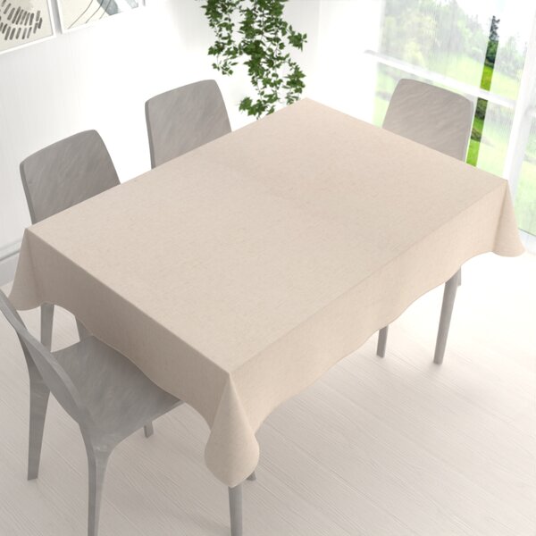 Biante Dekoračný obdĺžnikový obrus Elen PM-128 Prírodná režná 60x100 cm