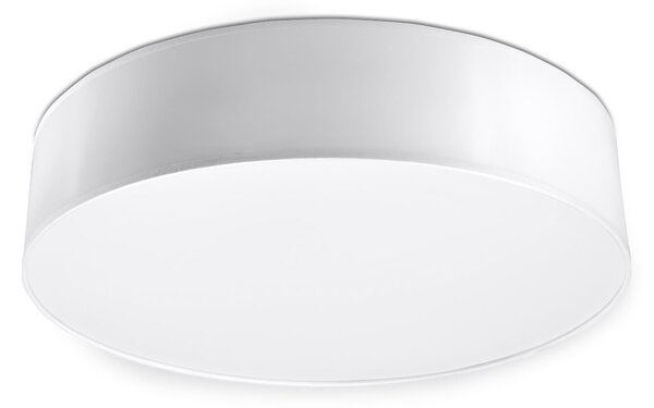 Stropné svietidlo Arena, 1x biele plastové tienidlo, (biely plast), (fi 45 cm)