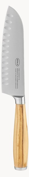 Nôž Santoku's rukoväťou z olivového dreva Artesano