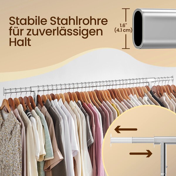POJAZDNÝ STOJAN NA ODEVY - Nemí sluhovia & stojany na oblečenie, Online Only