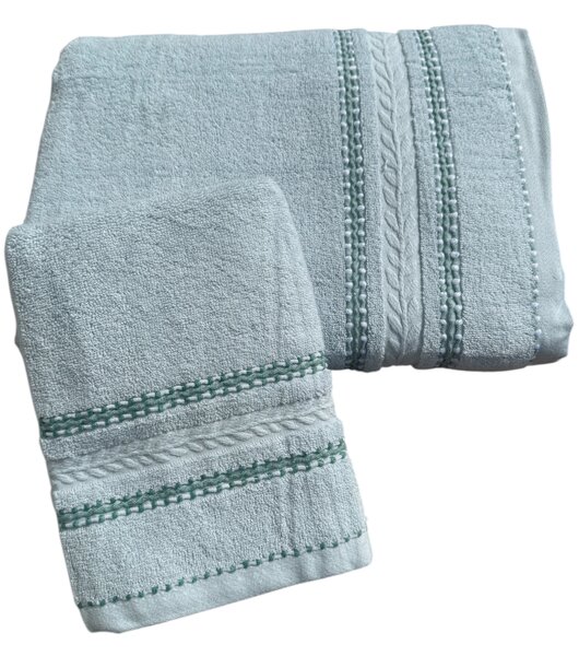 Aurélia MINT - bavlnený uterák a osuška Uteráky rozmer: Uterák 50x 95 cm