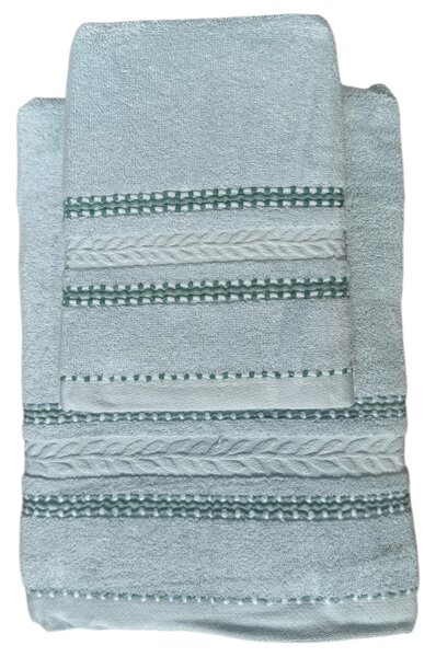 Aurélia MINT - bavlnený uterák a osuška Uteráky rozmer: Uterák 50x 95 cm