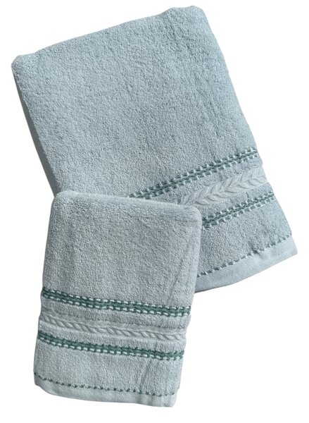 Aurélia MINT - bavlnený uterák a osuška Uteráky rozmer: Uterák 50x 95 cm