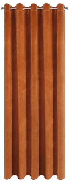ZATEMŇOVACÍ ZÁVES NA KRÚŽKOCH VILLA 140X250 CM ORANŽOVÁ