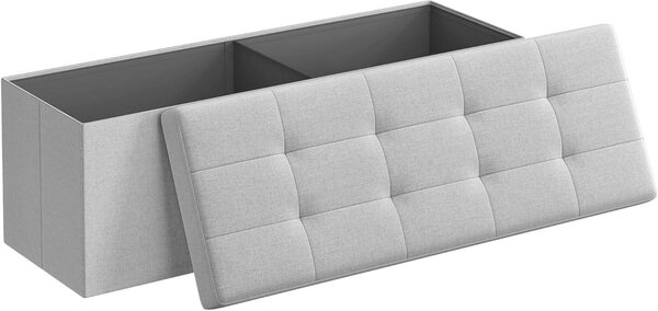 ÚLOŽNÝ BOX NA SEDENIE, textil, kompozitné drevo, 110/38/38 cm - Kreslá, Online Only