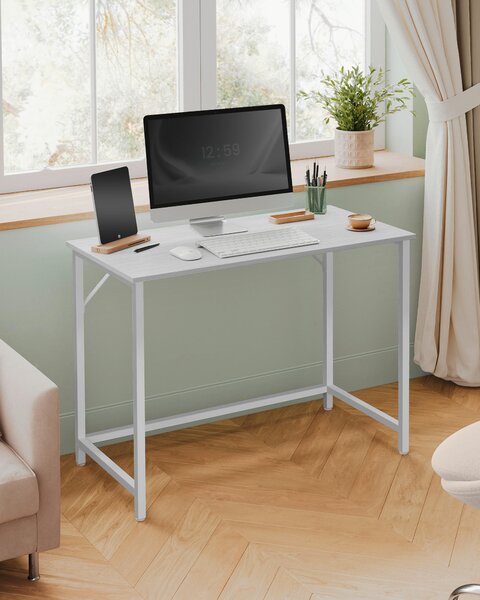 PC STÔL, biela, 100/50/76 cm Boxxx - Online Only kancelárie, Online Only