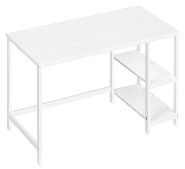 SONGMICS Písací stôl VASAGLE PENEE 120 cm biely