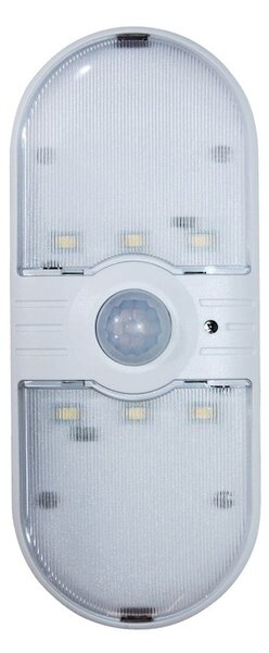 Nástenné LED svietidlo, 1x LED 0,5w 4000k, w, pohybový senzor
