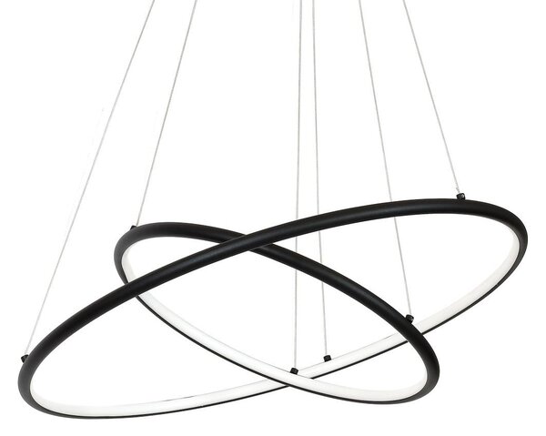 Závesné LED svietidlo Orion, 2x LED 53w, 3000k, b