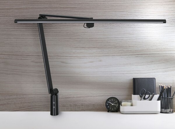 Stolná LED lampa Aspire, čierna