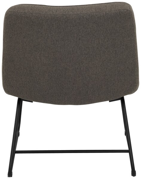 KRESLO, textil, sivá P & B - Online Only obývacie izby, Online Only