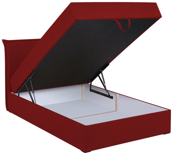AMERICKÁ POSTEĽ, 120/200 cm, červená MID.YOU - Online Only spálne, Online Only
