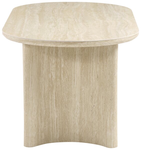 JEDÁLENSKÝ STÔL, farba duba, béžová, 180/90/76 cm P & B - Online Only jedálne, Online Only