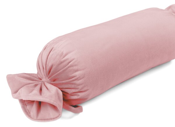 Biante Zamatový vankúš valec bonbon Velvet Prémium SVP-033 Staroružový 15x40 cm
