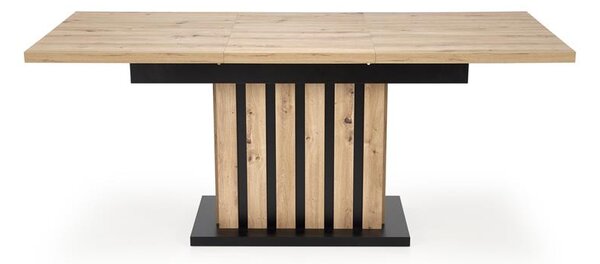 Halmar LAMELLO rozkladací stôl 130-180/80 cm dub artisan/čierny