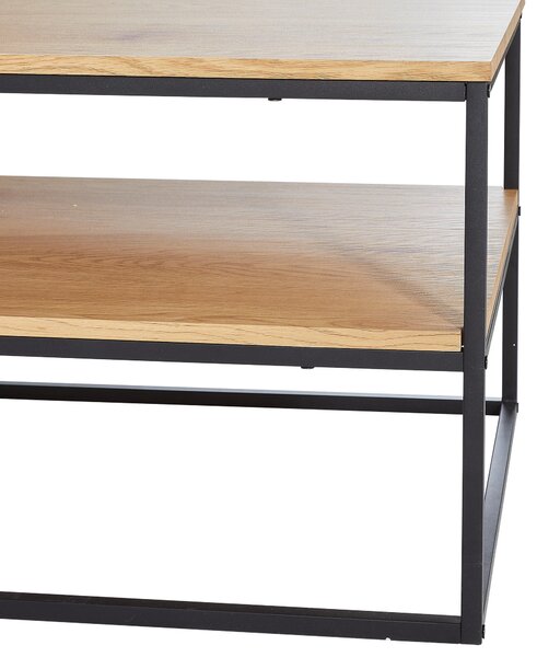KONFERENČNÝ STOLÍK, čierna, farba duba, kov, kompozitné drevo, 110/60/45 cm MID.YOU - Stolíky do obývačky, Online Only