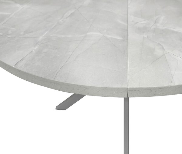JEDÁLENSKÝ STÔL, sivá, 120/120/75 cm MID.YOU - Stoly, Online Only
