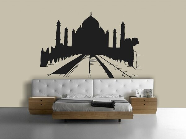 Chrám s nádvorím Tádž Mahal, Samolepky na stenu
