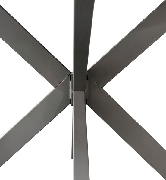 JEDÁLENSKÝ STÔL, sivá, 120/120/75 cm MID.YOU - Stoly, Online Only