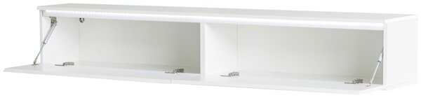 NÍZKA KOMODA, biela, 180/30/33 cm Boxxx - TV nábytok, Online Only