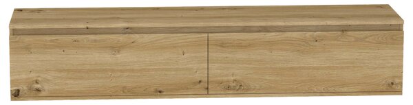 NÍZKA KOMODA, farba duba, 180/30/33 cm Boxxx - TV nábytok, Online Only