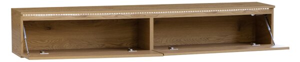 NÍZKA KOMODA, farba duba, 180/30/33 cm Boxxx - TV nábytok, Online Only