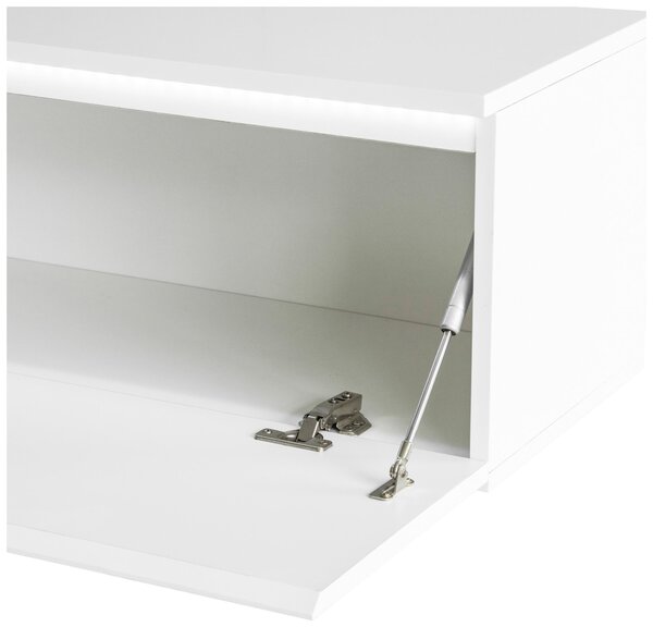 NÍZKA KOMODA, biela, 180/30/33 cm Boxxx - TV nábytok, Online Only