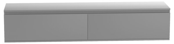 NÍZKA KOMODA, sivá, 180/30/33 cm Boxxx - TV nábytok, Online Only