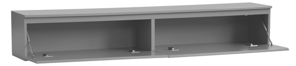 NÍZKA KOMODA, sivá, 180/30/33 cm Boxxx - TV nábytok, Online Only
