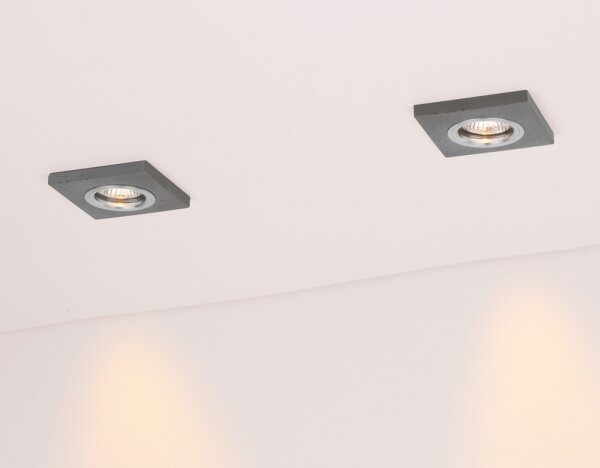 Spot-Light 2515136 - LED Podhľadové svietidlo VITAR 1xGU10/5W/230V betón