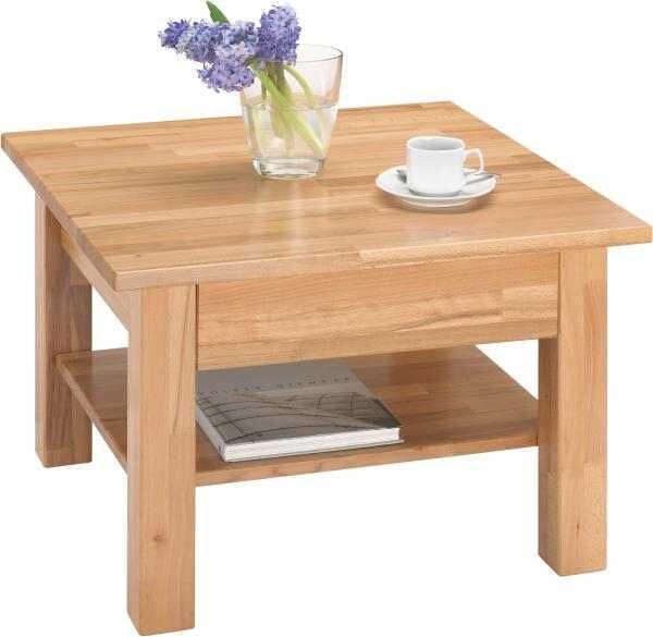 KONFERENČNÝ STOLÍK, farba buka, drevo, 70/70/45 cm Linea Natura - Stolíky do obývačky, Online Only