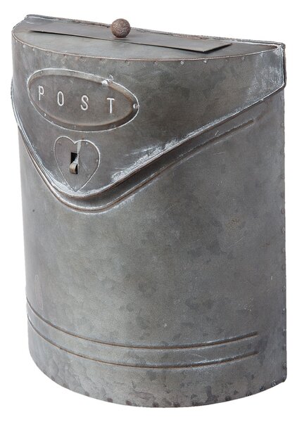 Poštová retro schránka - 24 * 10 * 29 cm - Clayre & Eef