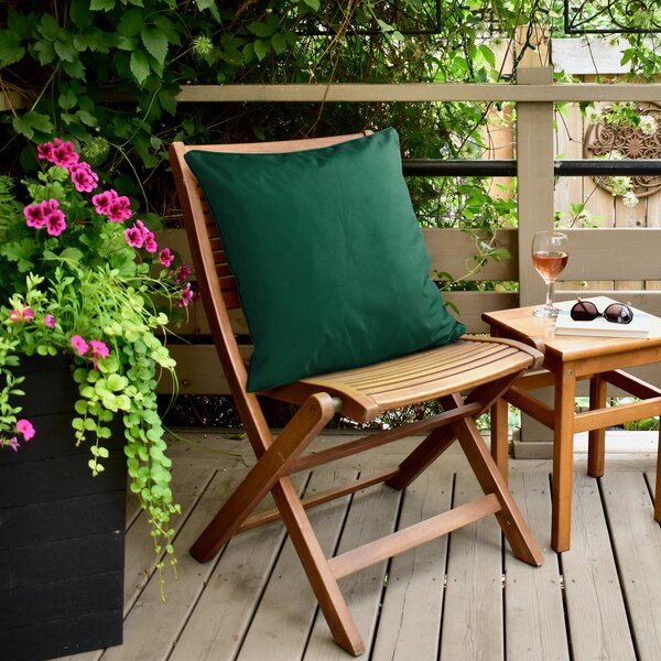 ZÁHRADNÁ VODEODOLNÁ OBLIEČKA NA VANKÚŠ GARDEN5 45X45 CM TMAVOZELENÁ