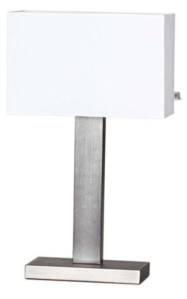 By Rydéns - Prime Stolová Lampa H47 Brushed Steel/White By Rydéns - Lampemesteren