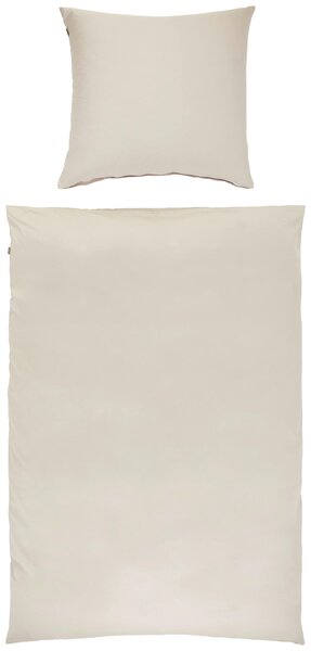 OBOJSTRANNÁ POSTEĽNÁ BIELIZEŇ, satén, krémová, biela, béžová, 135/200 cm Musterring - Online Only bytové doplnky, Online Only