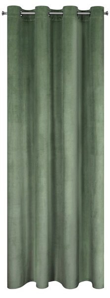 ZATEMŇOVACÍ ZÁVES NA KRÚŽKOCH MELANIE 140X250 CM TMAVOMÄTOVÁ