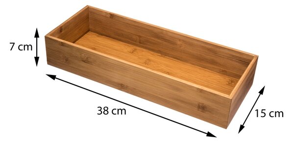Drevený kuchynský organizér Ali, 15x38 cm