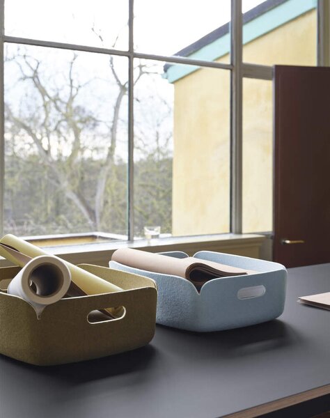 Muuto Kôš Restore Tray, light blue