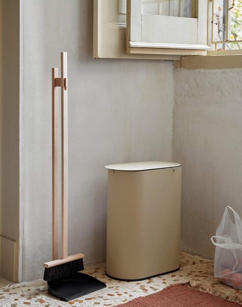 Ferm Living Odpadkový kôš Enkel, cashmere