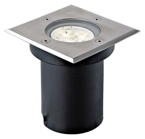 Lucande - Ava LED Zapustené Podlahové Svetlo Steel - Lampemesteren