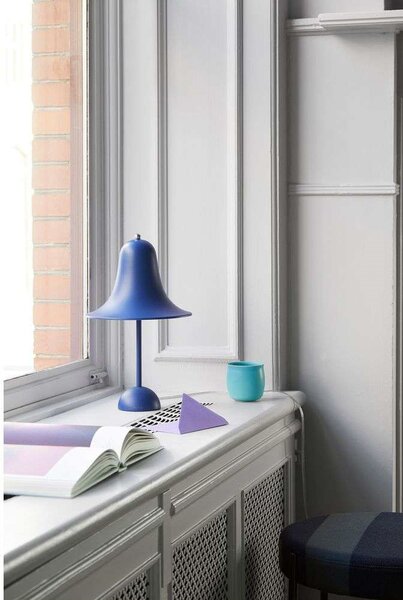 Verpan - Pantop Stolová Lampa Ø23 Matt Classic Blue