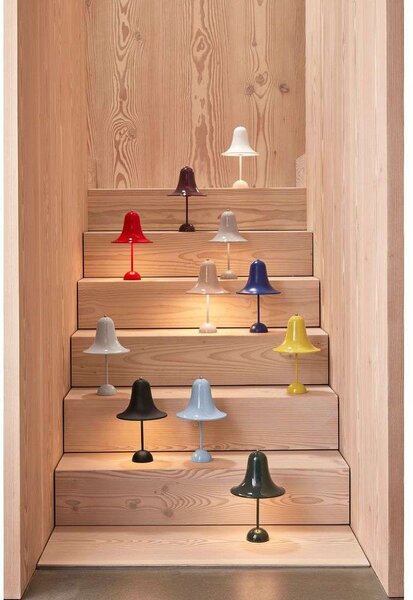 Verpan - Pantop Portable Stolová Lampa Grey Sand